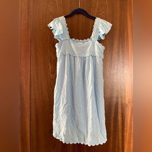 J.Marie Light Blue Mini Dress
